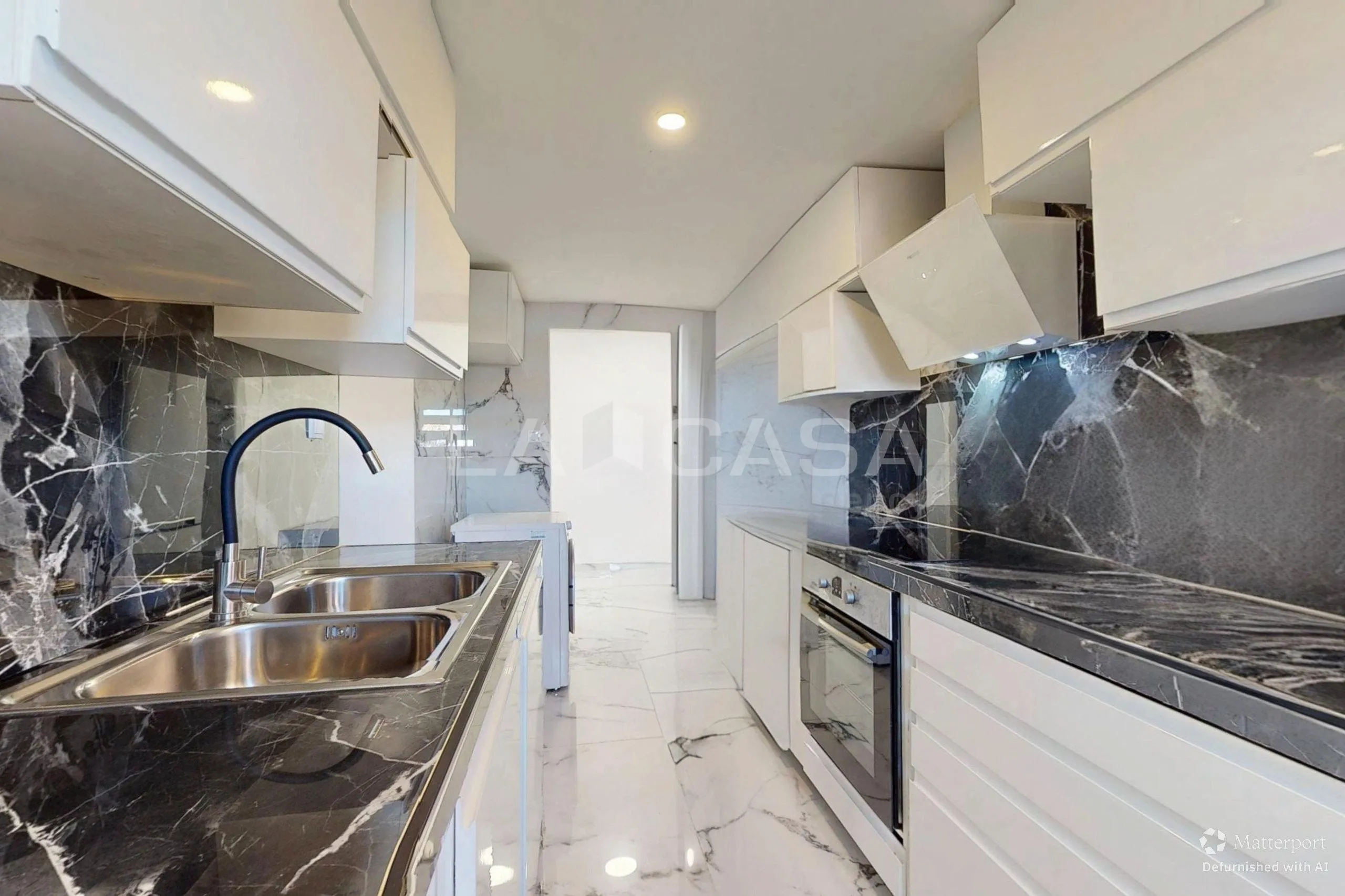 Kitchen of Flat for sale in  Valencia Capital  with Balcony