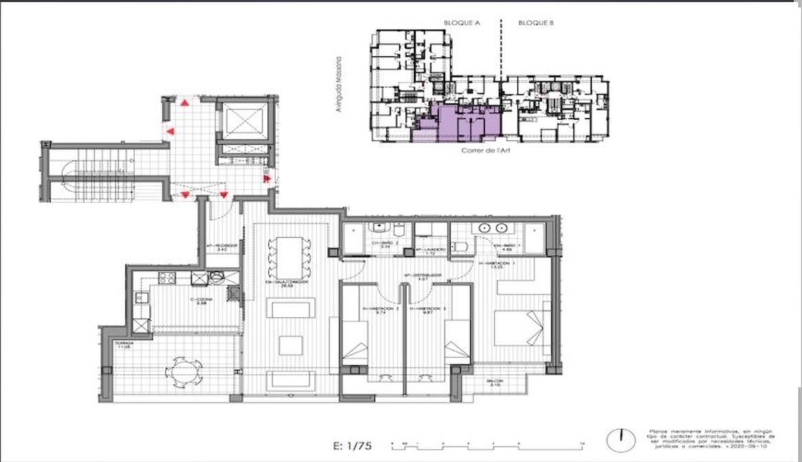 Attic for sale in Rubí  with Air Conditioner, Heating and Terrace