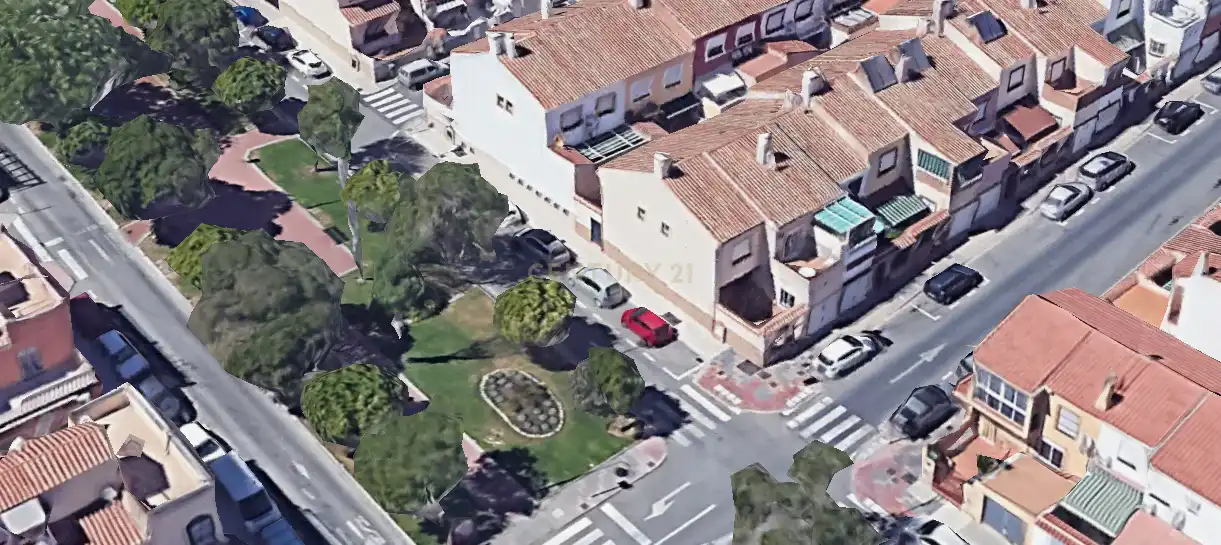 Vista exterior de Casa adosada en venta en Mijas con Aire acondicionado, Trastero y Horno