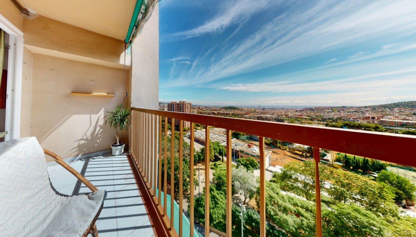 Balcony of Flat for sale in  Barcelona Capital  with Heating