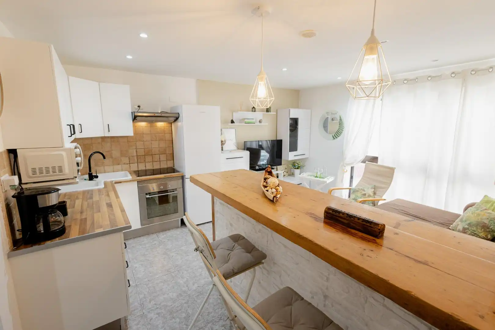 Cocina de Apartamento en venta en San Cristóbal de la Laguna con Piscina comunitaria