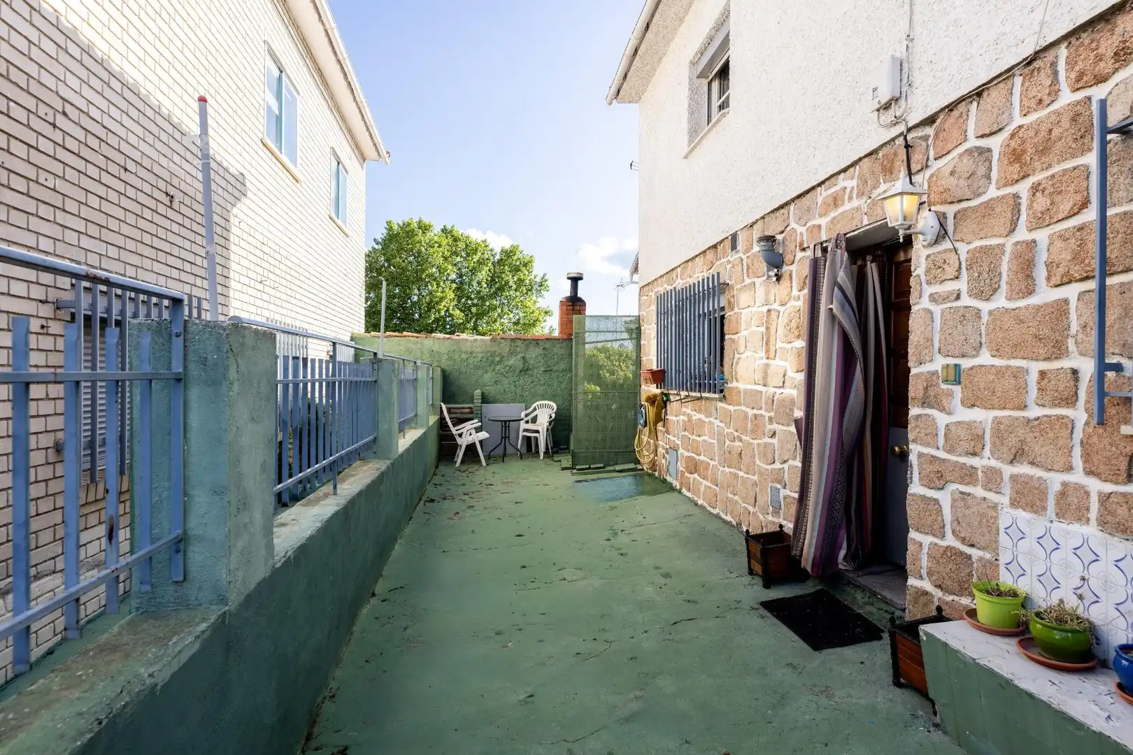 Terrasse von Haus oder Chalet zum Verkauf in Fresnedillas de la Oliva mit Heizung