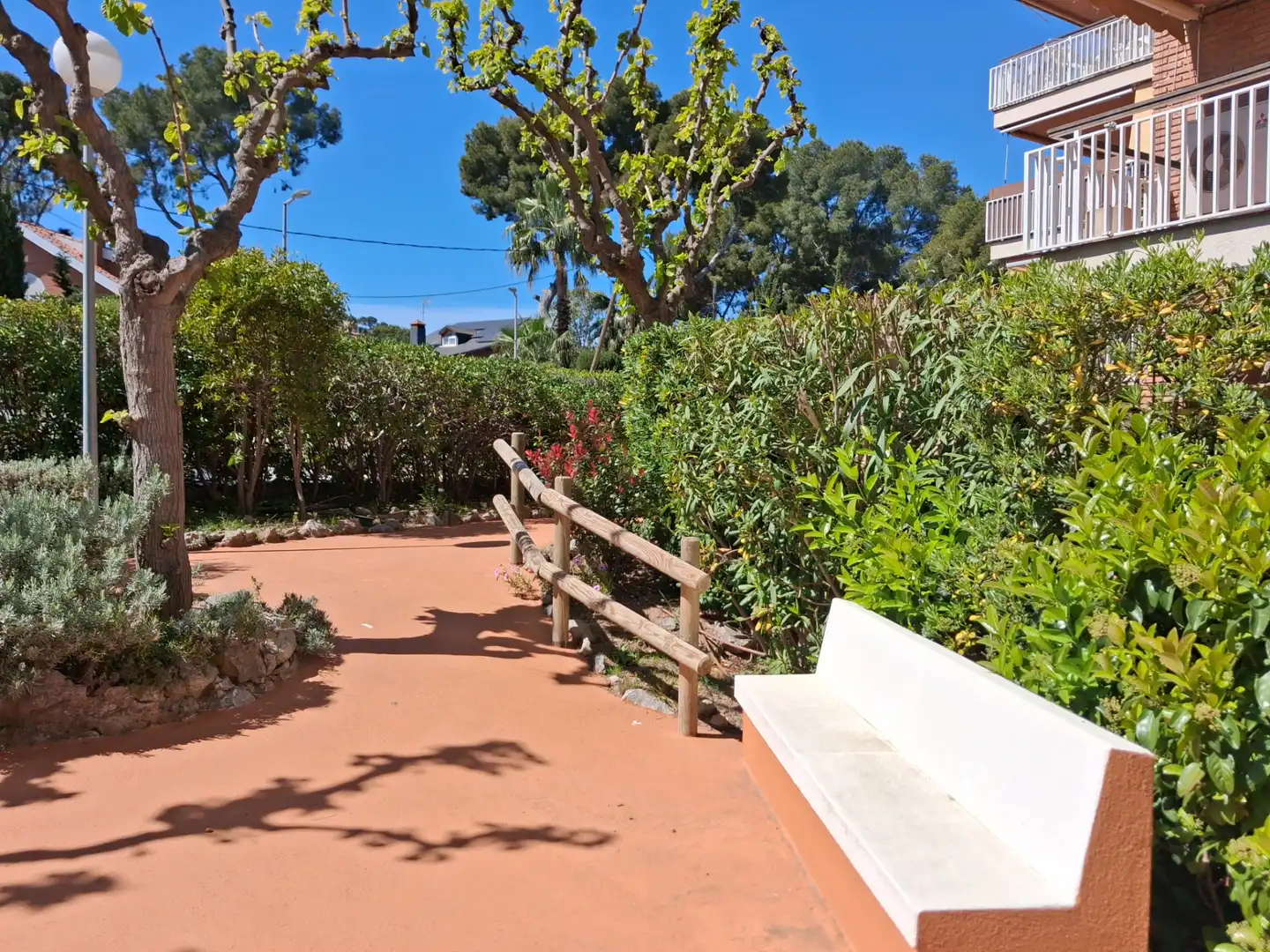 Terrace of Flat for sale in Castelldefels  with Air Conditioner, Heating and Parquet flooring