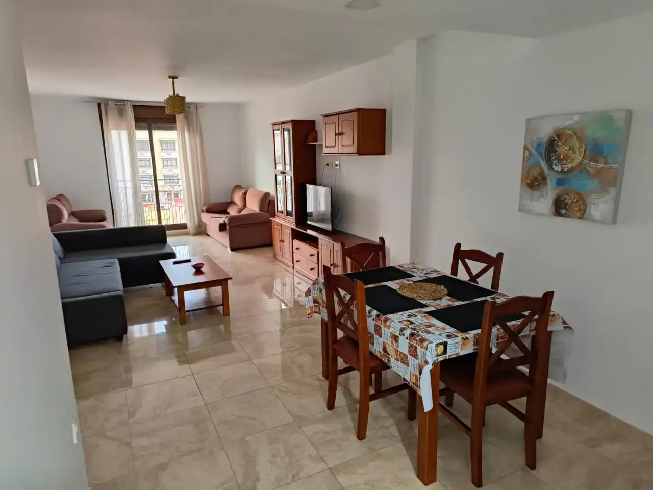 Wohnzimmer von Wohnung zur Miete in Melilla