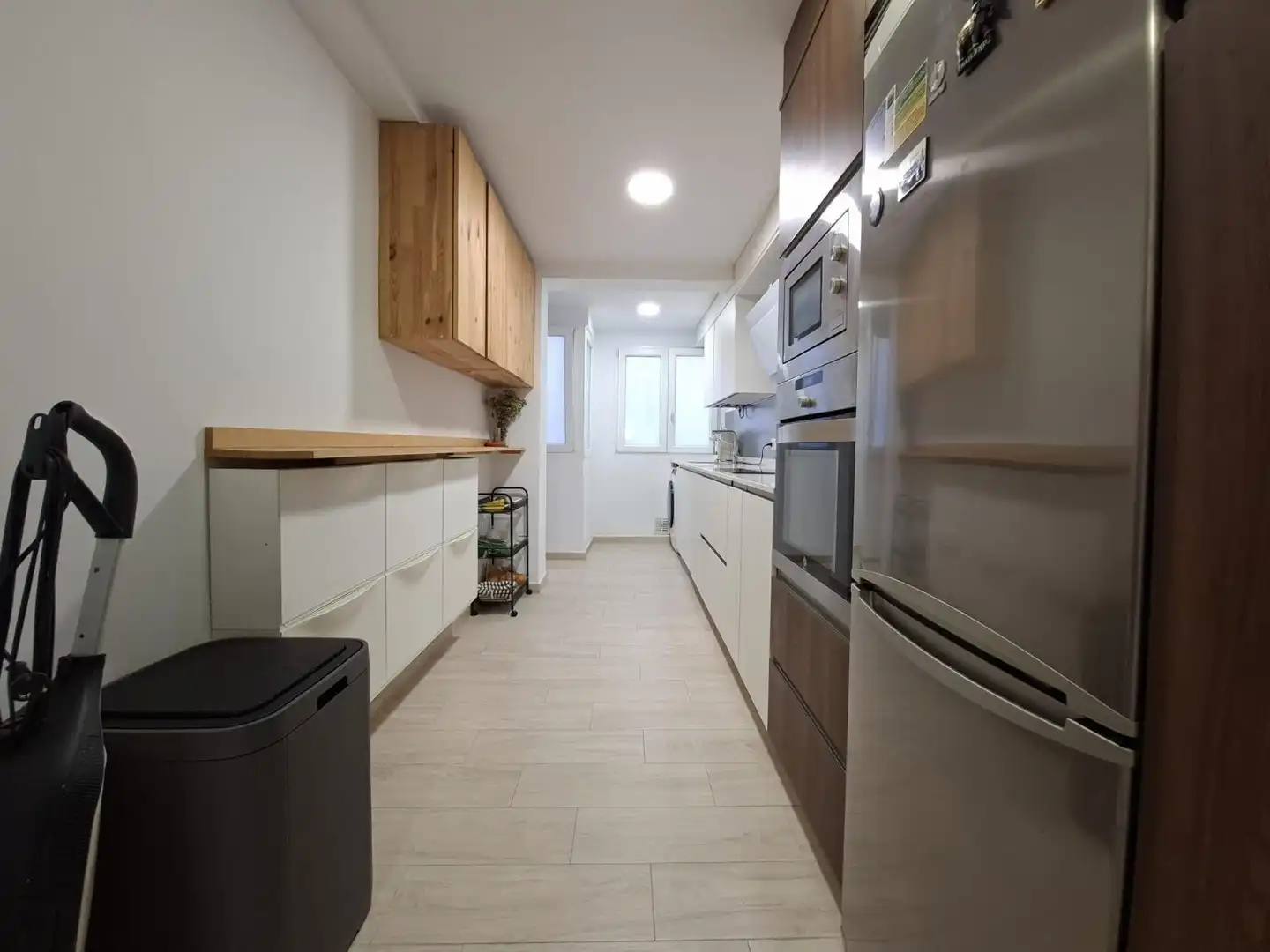 Cocina de Piso en venta en Vilagarcía de Arousa con Terraza, Amueblado y Balcón