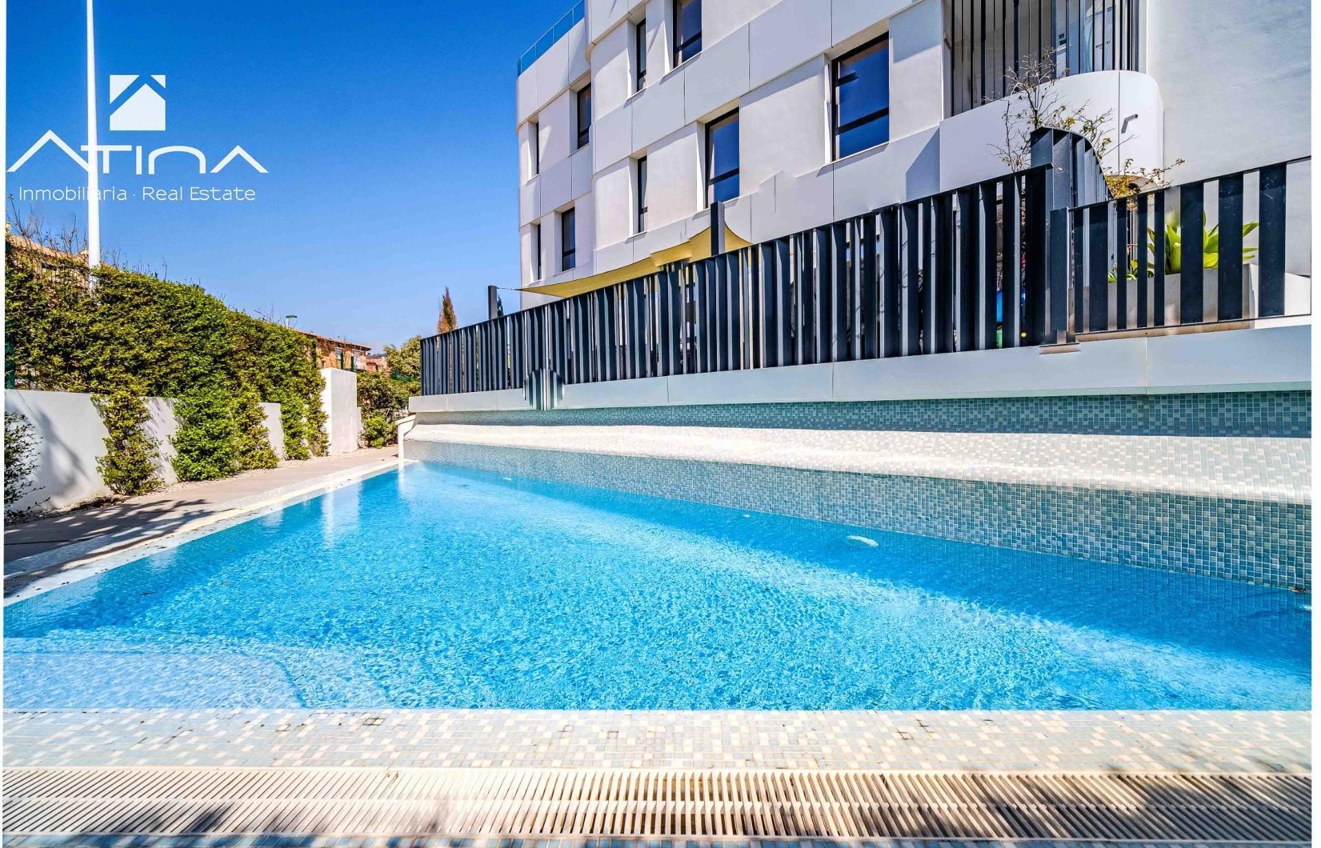 Piscina de Apartament en venda en Jávea / Xàbia amb Aire condicionat, Calefacció i Jardí privat