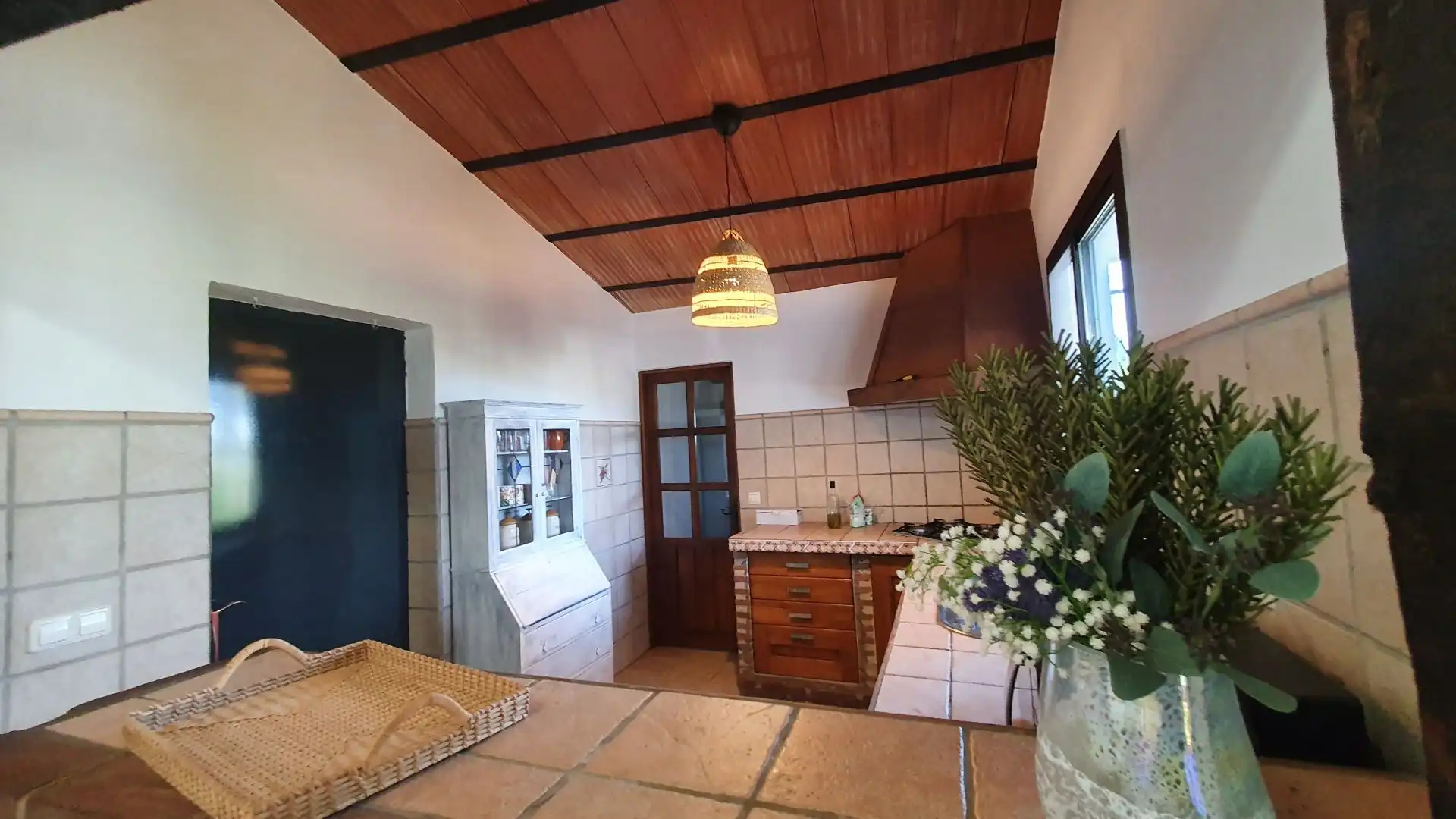 Cocina de Finca rústica de alquiler en Alhaurín El Grande con Trastero y Piscina