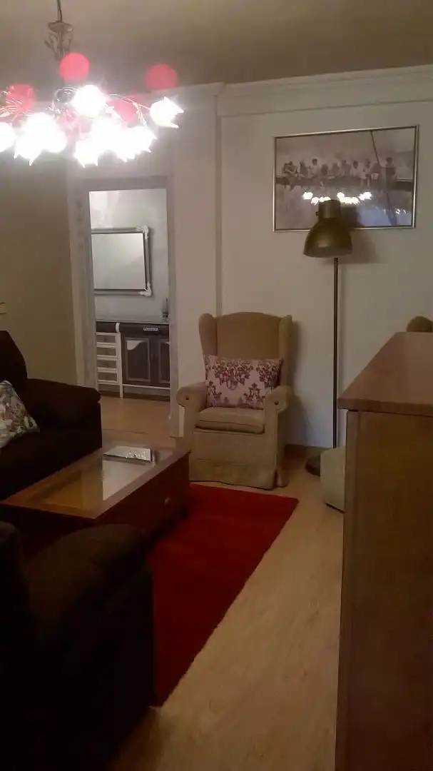 Wohnzimmer von Wohnung zur Miete in Salamanca mit Heizung, Parkett und Möbliert
