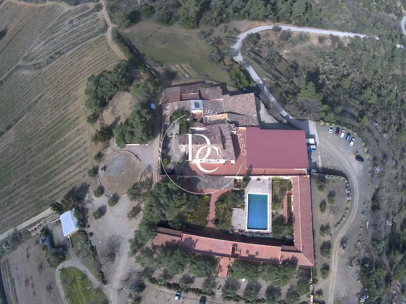 Exterior view of Country homes for sale in El Molar (Tarragona)  with Swimming Pool and Balcony