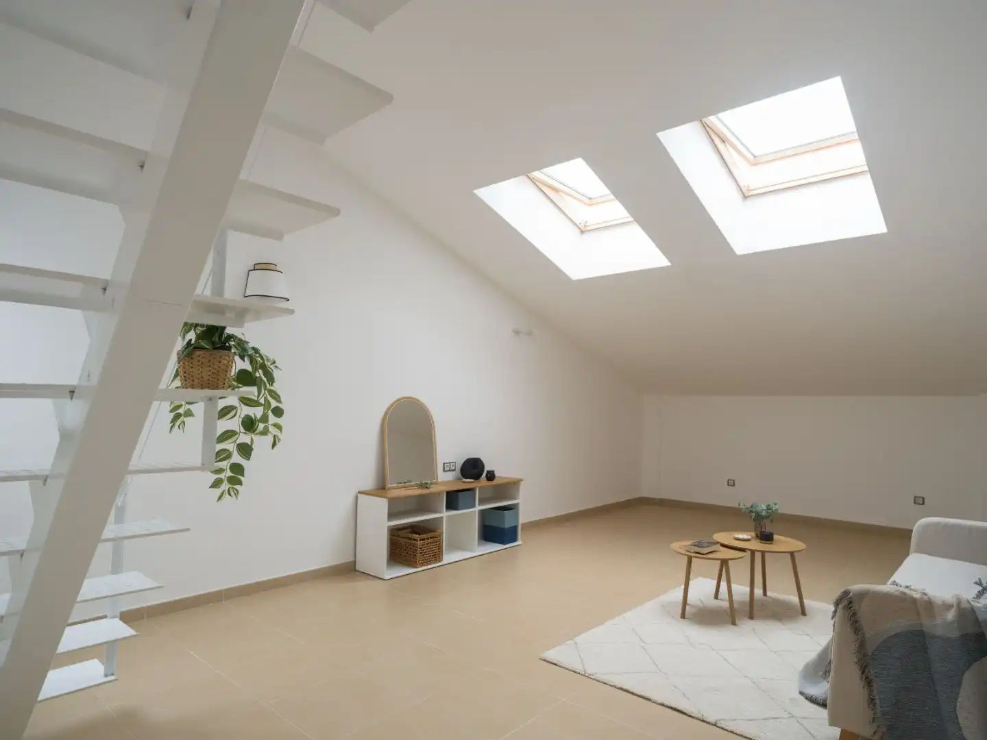 Living room of Attic for rent in Telde