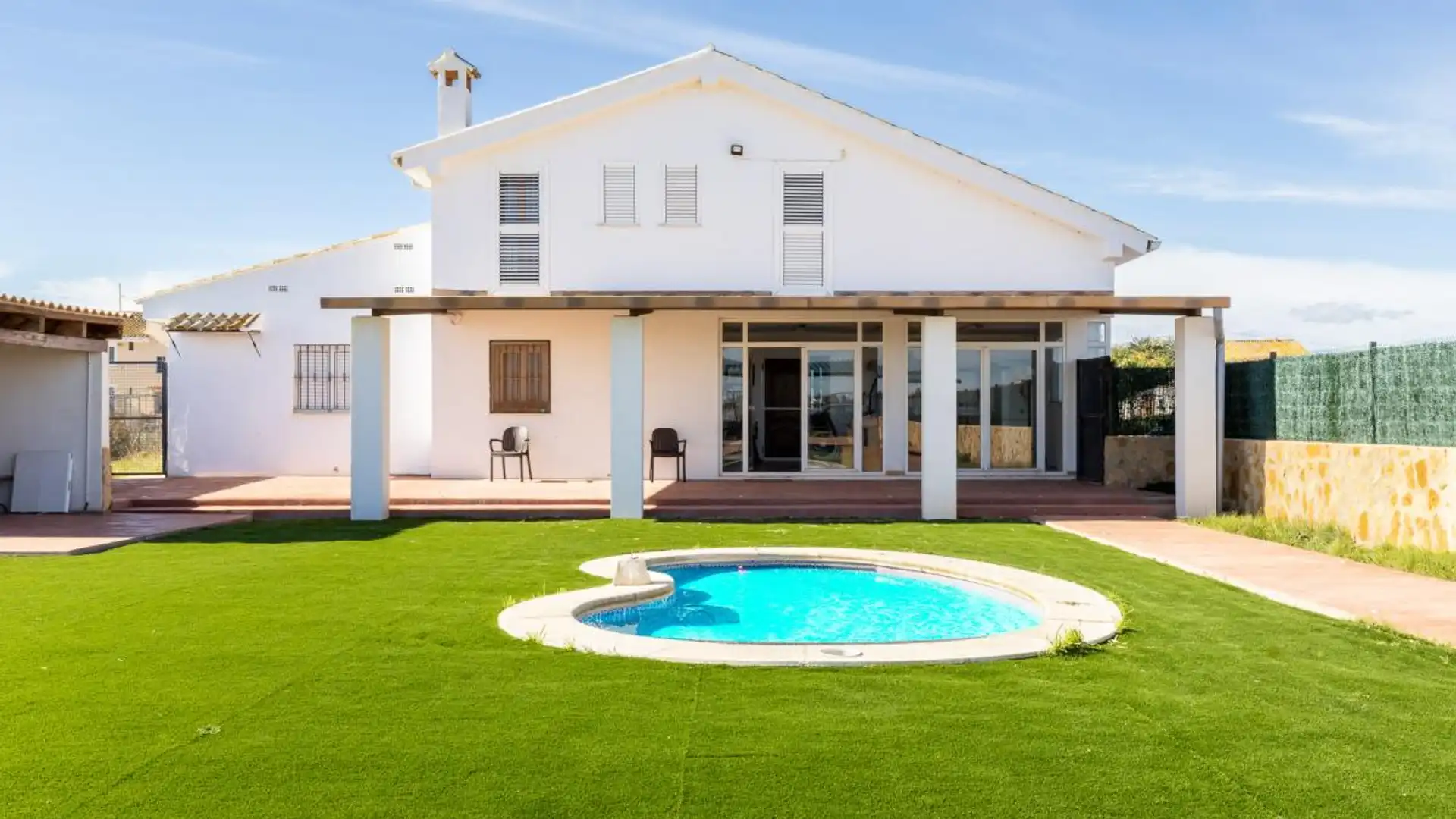 Piscina de Casa o xalet en venda en Alboraya amb Aire condicionat, Calefacció i Jardí privat