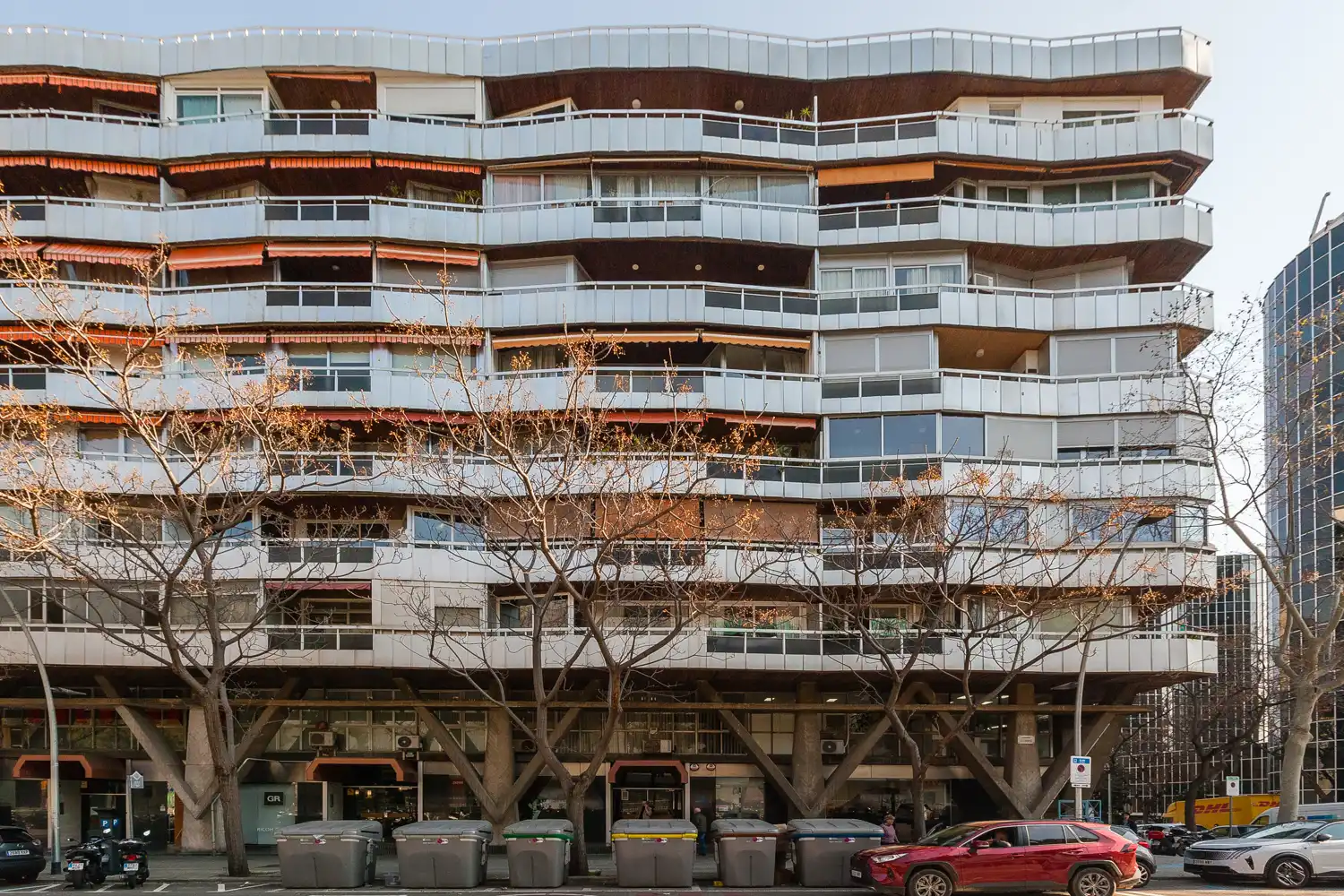 Vista exterior de Pis de lloguer en Les Corts