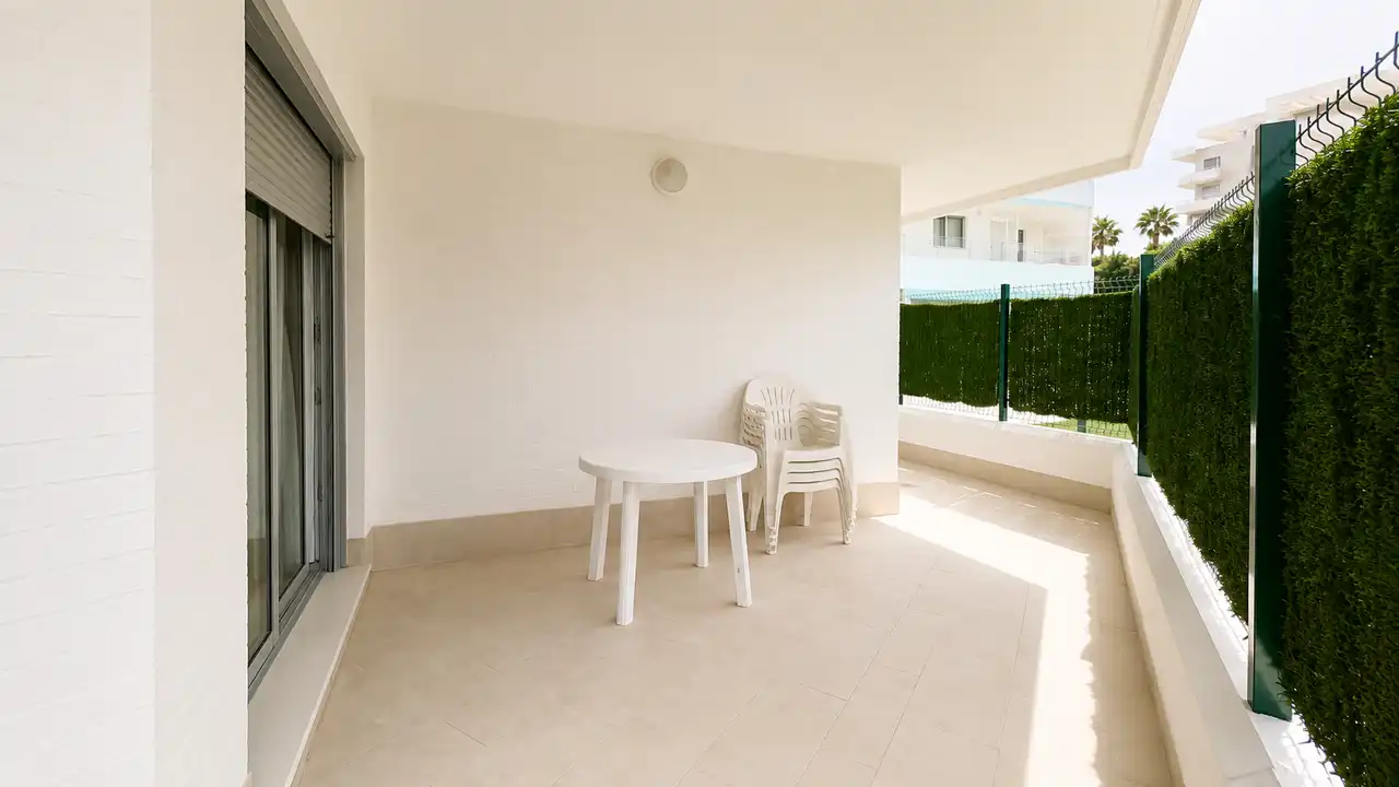 Terraza de Apartamento de alquiler en Marbella con Aire acondicionado, Calefacción y Terraza