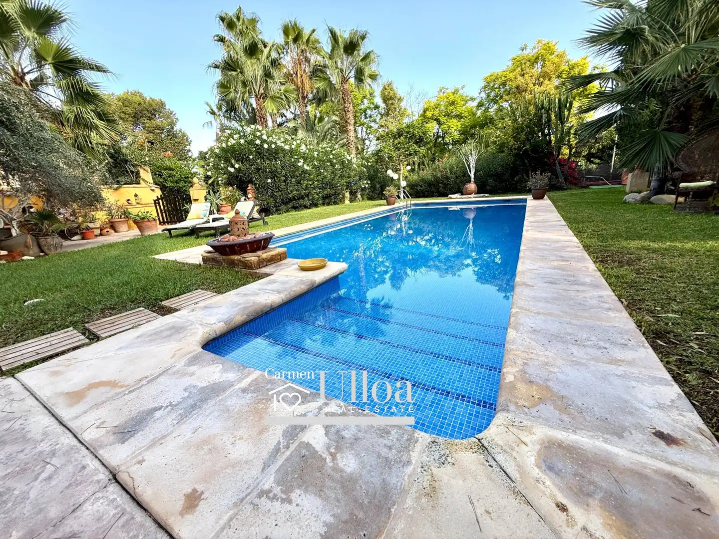 Piscina de Casa o xalet en venda en Alicante / Alacant amb Jardí privat, Terrassa i Traster