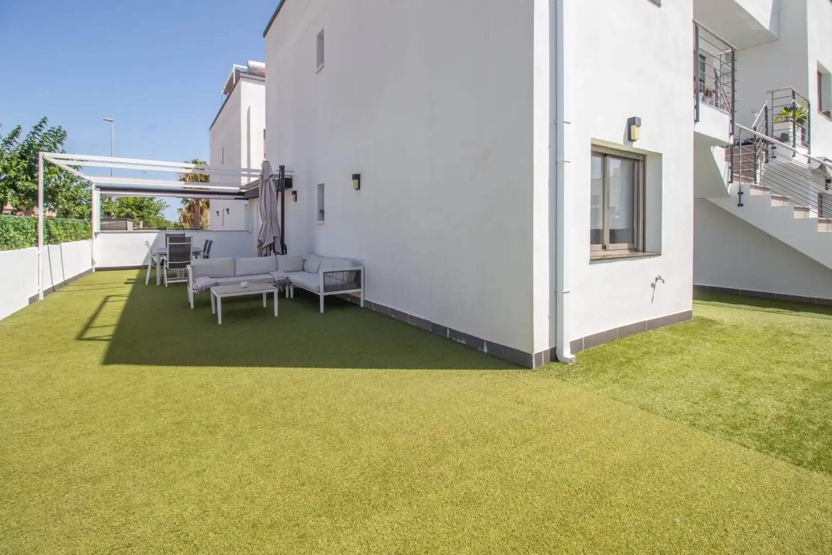 Terrassa de Casa o xalet en venda en Torre de la Horadada