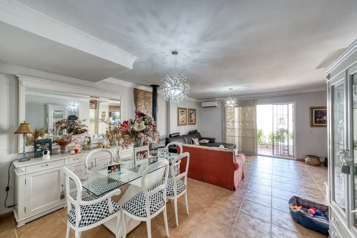 Dining room of Detached homes for sale in Coín  with Air Conditioner, Private garden and Terrace