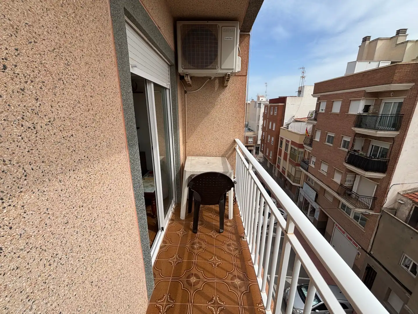 Balcony of Flat for sale in Santa Pola  with Air Conditioner, Furnished and Washing machine