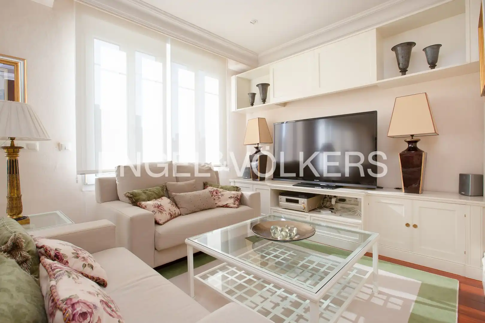 Sala de estar de Piso en venta en Bilbao  con Aire acondicionado, Calefacción y Parquet