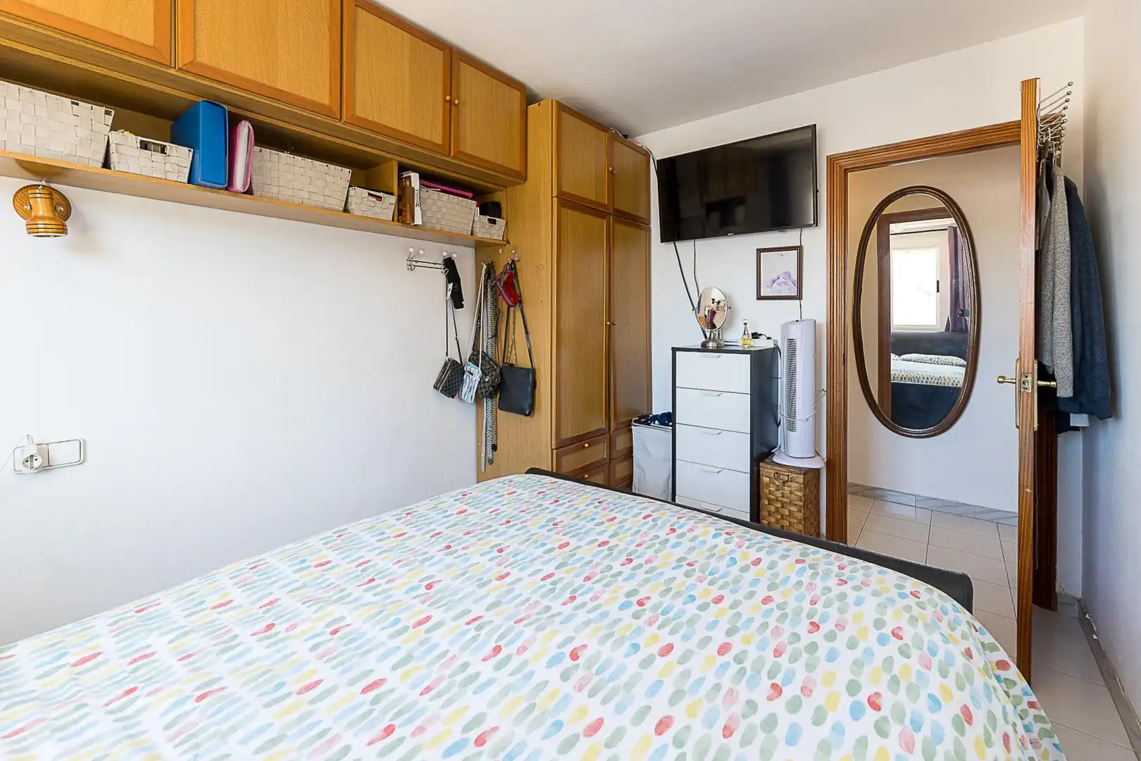 Dormitori de Apartament en venda en  Palma de Mallorca amb Calefacció, Terrassa i Balcó