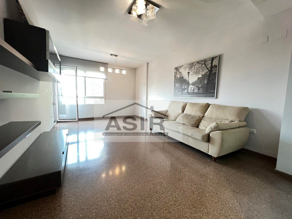 Living room of Flat for sale in Manuel  with Air Conditioner and Balcony