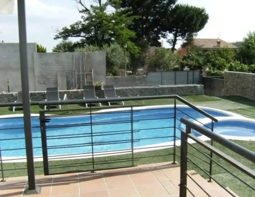 Swimming pool of Houses for sale in Viladecavalls  with Air Conditioner, Heating and Private garden