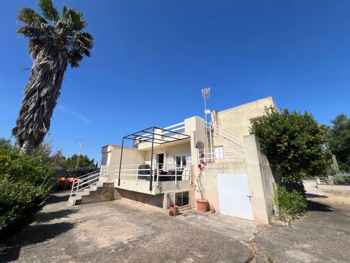 Vista exterior de Finca rústica en venta en Inca con Aire acondicionado, Jardín privado y Terraza