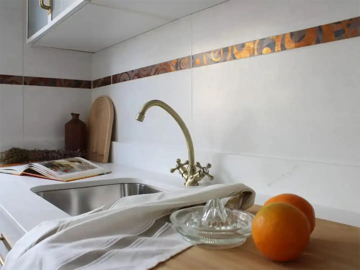 Cocina de Ático en venta en Piles con Aire acondicionado, Jardín privado y Piscina