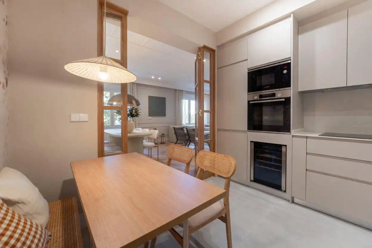 Cocina de Piso en venta en  Madrid Capital con Terraza