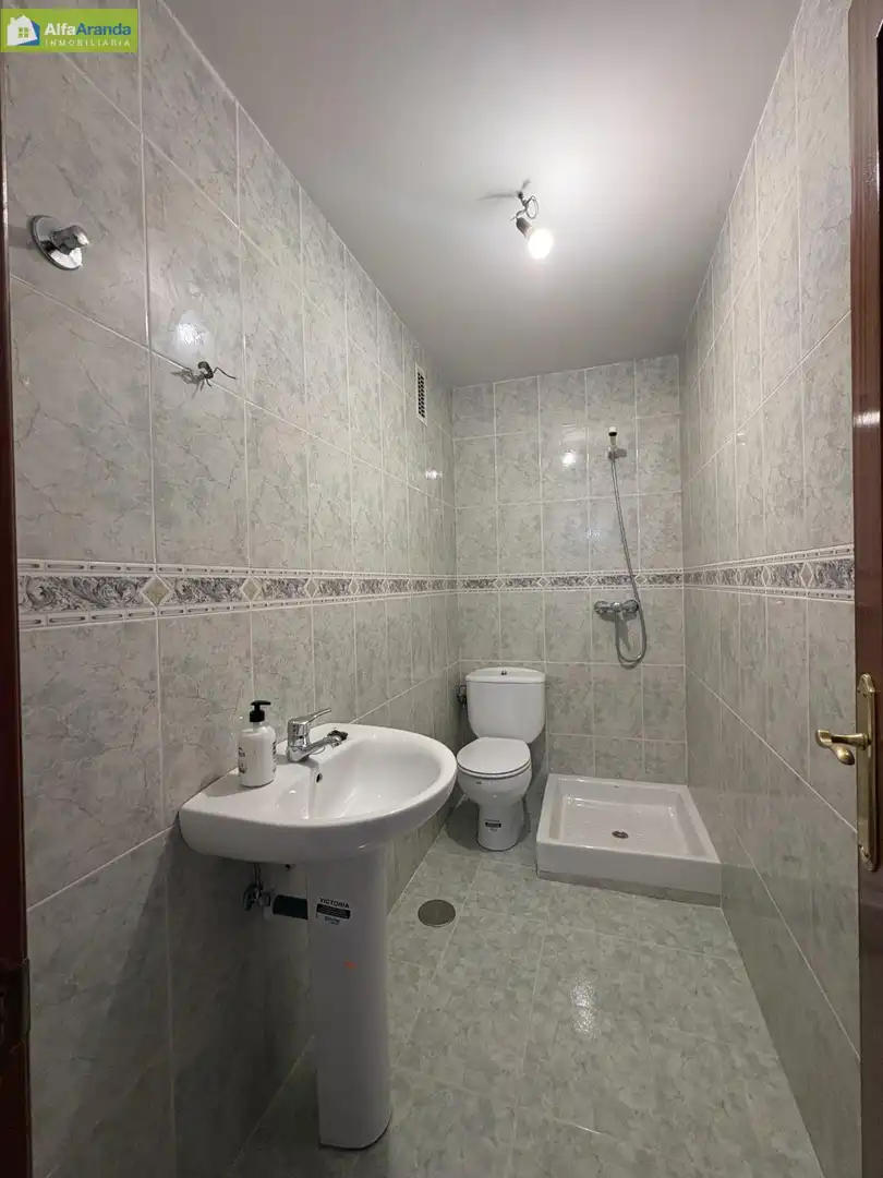 Bathroom of Flat for sale in Aranda de Duero  with Heating, Parquet flooring and Terrace