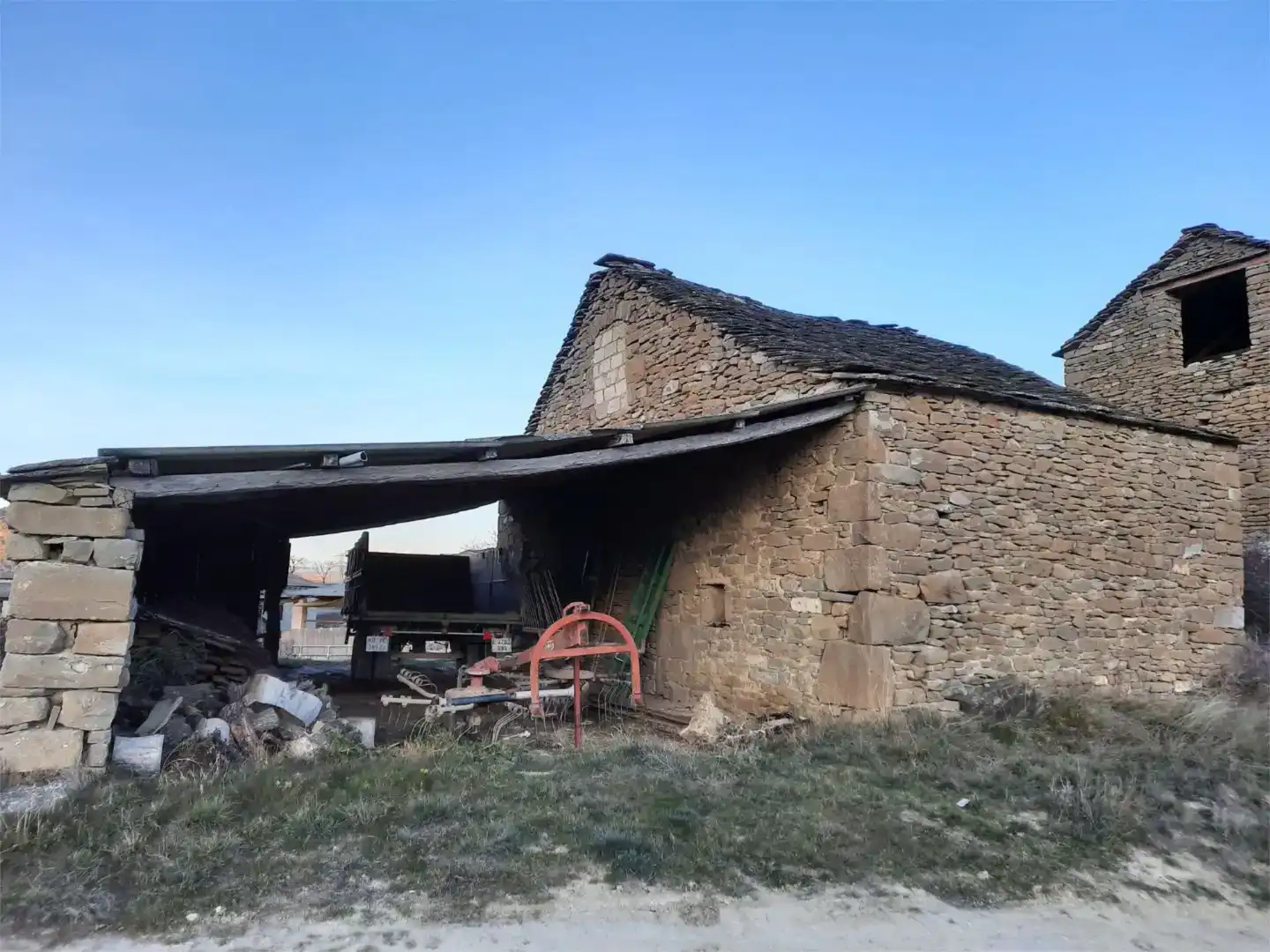 Vista exterior de Piso en venta en Caldearenas, Huesca