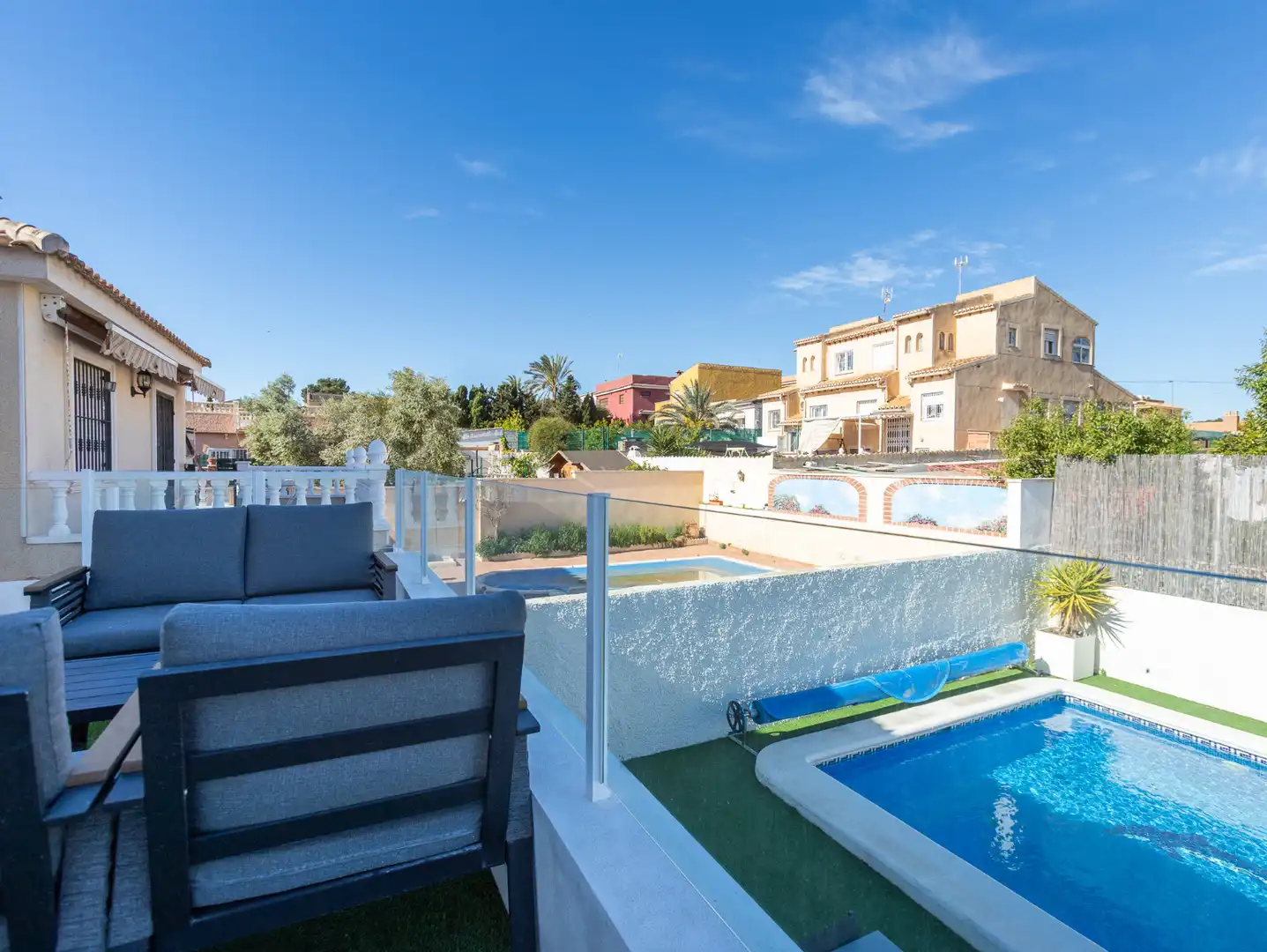 Villa mit Terrasse zum Verkauf in Los Balcones - Los Altos, imagen 42