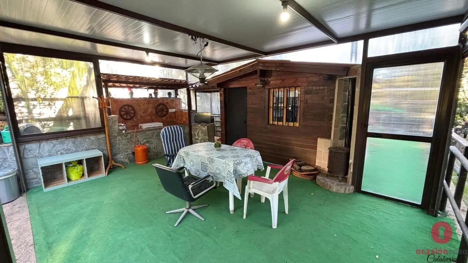 Terrasse von Country house zum Verkauf in Córdoba mit Klimaanlage, Privatgarten und Abstellraum