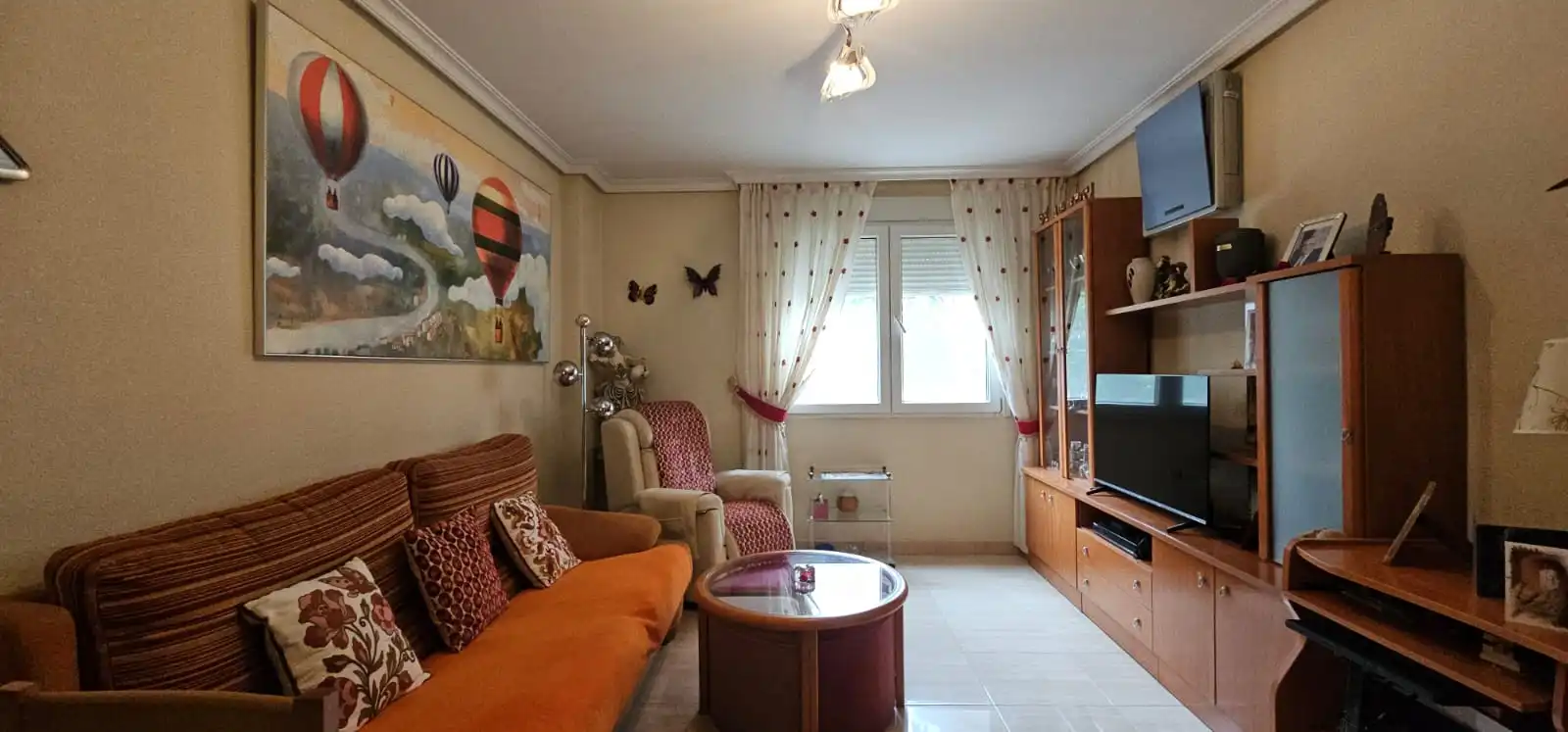 Sala de estar de Piso en venta en Puertollano con Calefacción y Amueblado