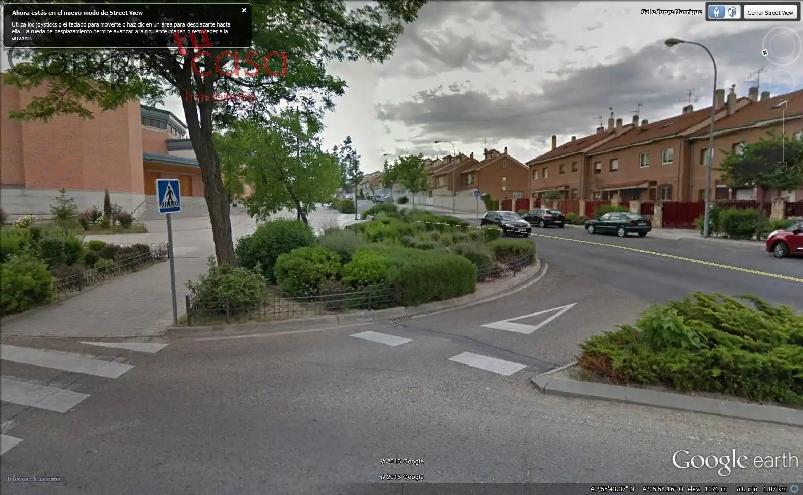 Vista exterior de Local en venda en Segovia