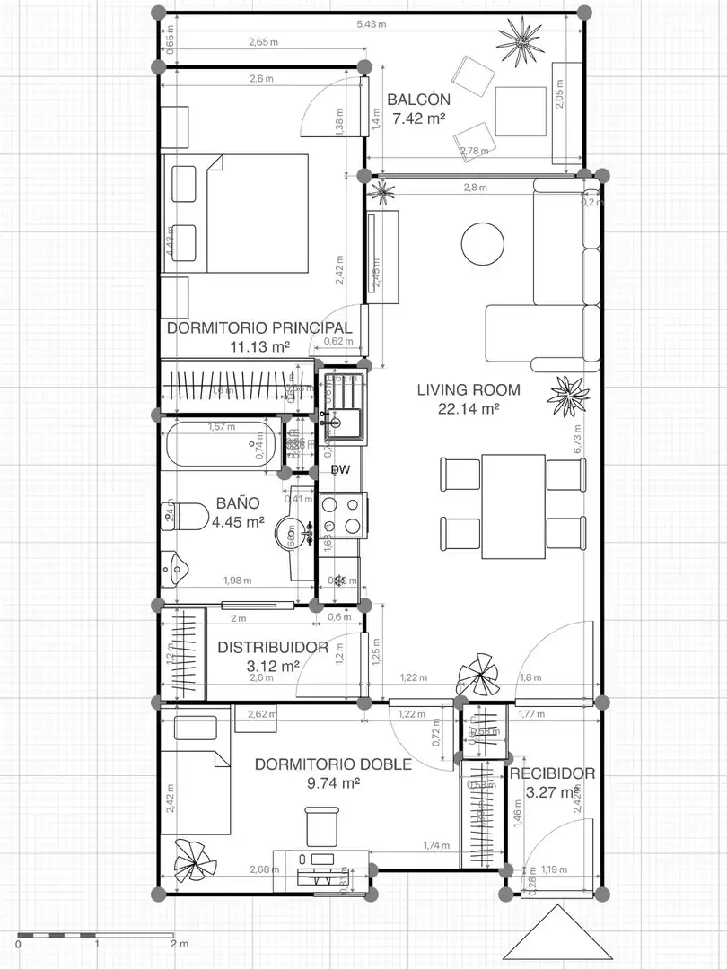 Flat for sale in Mataró  with Air Conditioner, Heating and Storage room