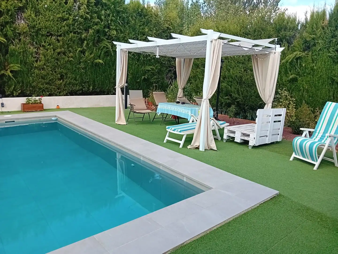 Piscina de Casa o chalet en venta en Picón con Aire acondicionado, Calefacción y Jardín privado