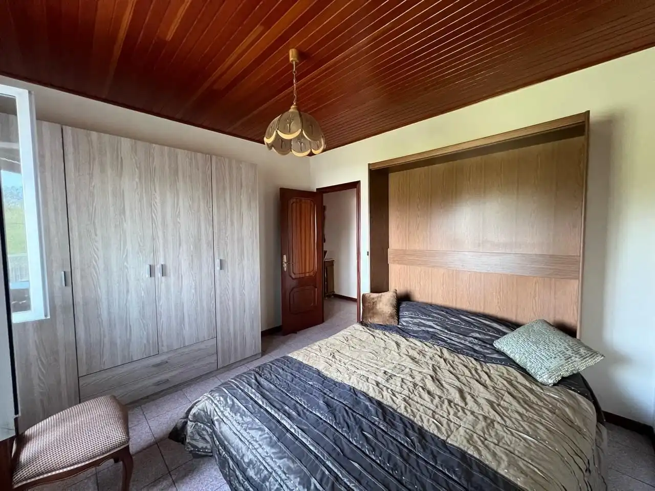 Bedroom of Houses for sale in Ourense Capital   with Heating, Terrace and Swimming Pool