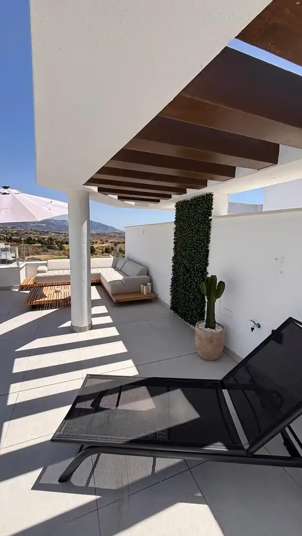 Terraza de Apartamento en venta en Mijas con Aire acondicionado, Calefacción y Terraza