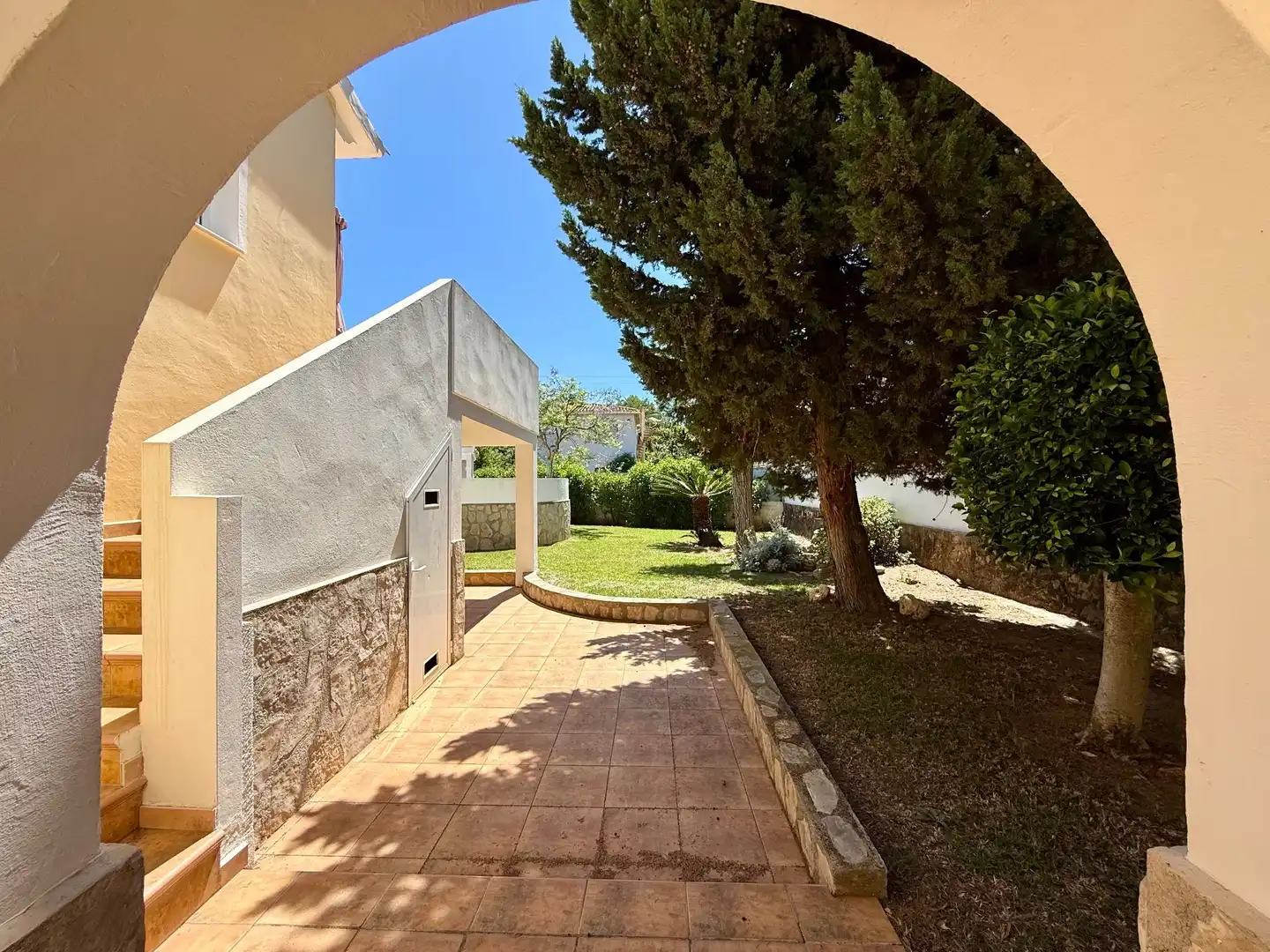 Garden of Houses for sale in Dénia  with Air Conditioner, Heating and Private garden