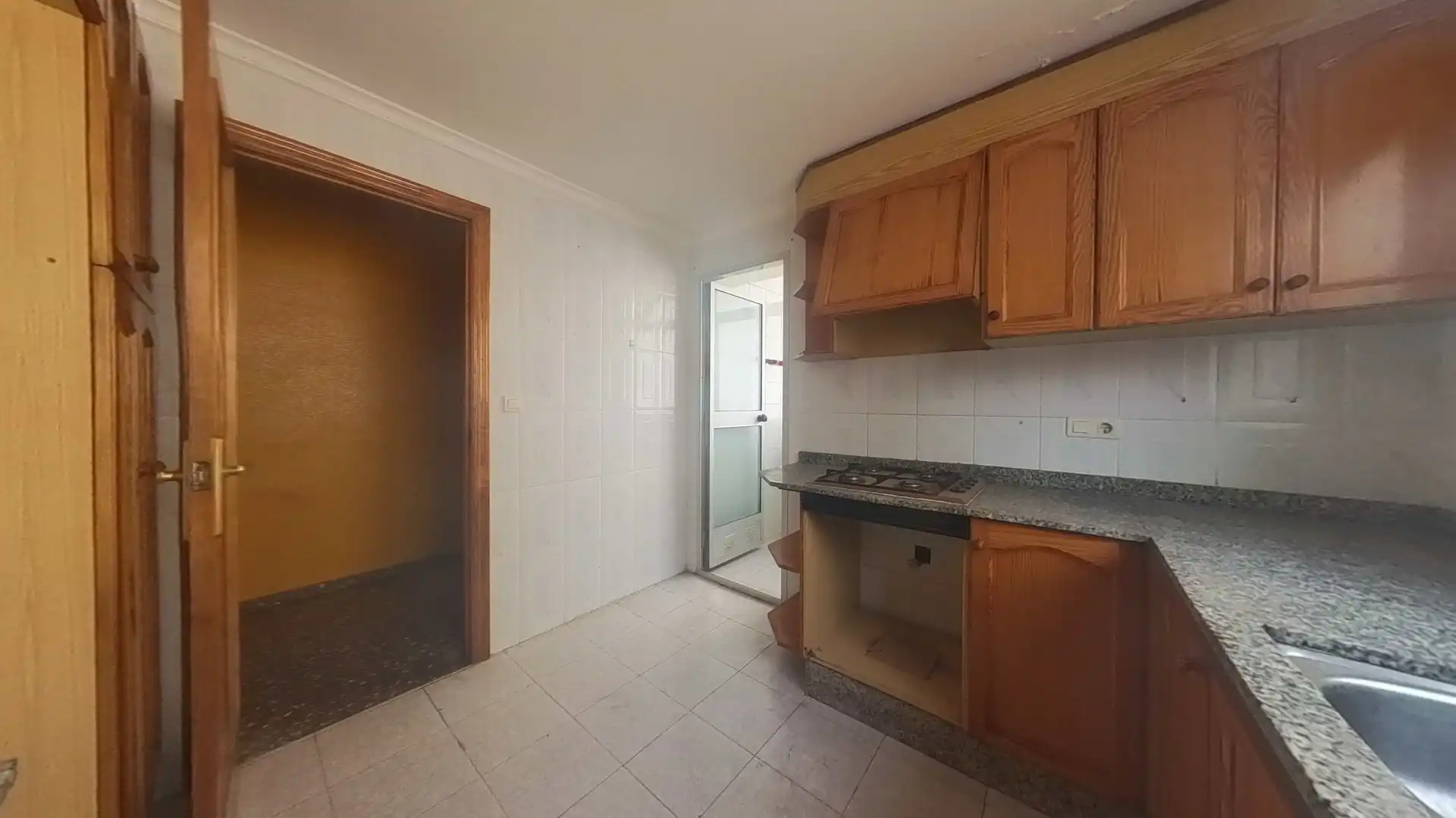 Küche von Wohnung zum Verkauf in Benigànim mit Balkon