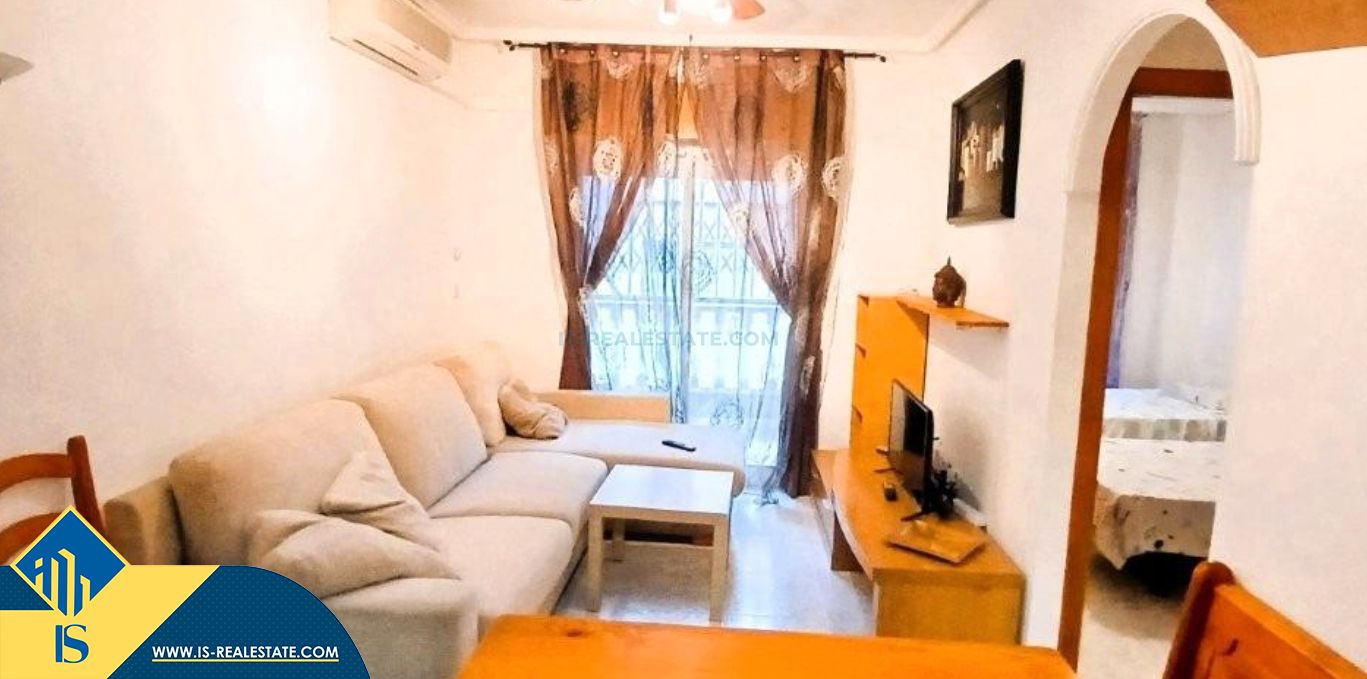 Sala d'estar de Apartament en venda en Torrevieja amb Aire condicionat, Calefacció i Terrassa