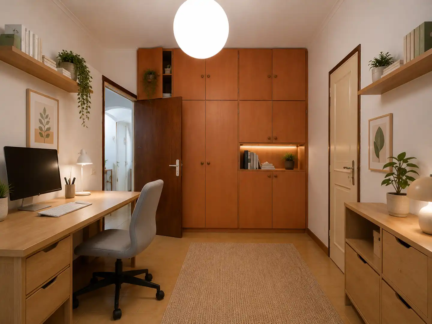 Bedroom of Flat for sale in Figueres  with Heating and Balcony