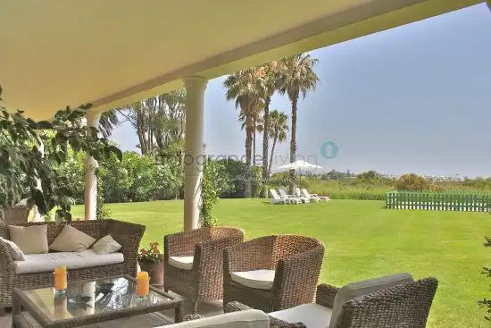 Jardí de Casa o xalet de lloguer en Sotogrande amb Aire condicionat, Calefacció i Jardí privat