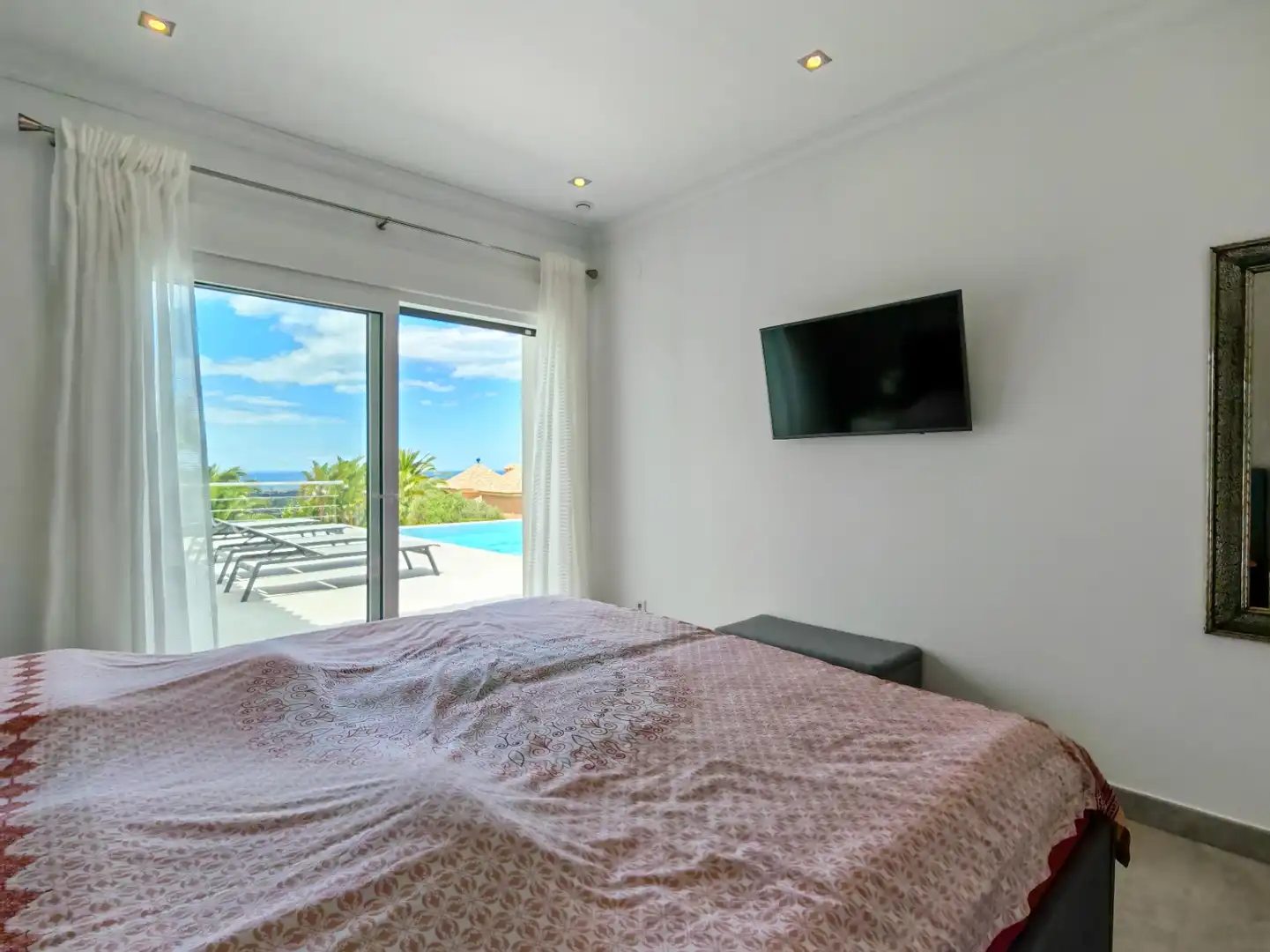Bedroom of Houses for sale in Dénia  with Air Conditioner, Heating and Private garden