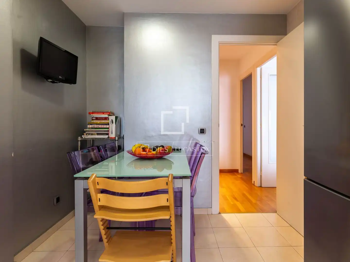 Dining room of Flat for sale in Sant Just Desvern  with Air Conditioner, Heating and Parquet flooring