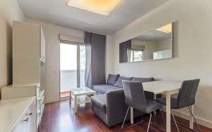 Living room of Flat for sale in  Valencia Capital  with Parquet flooring and Balcony