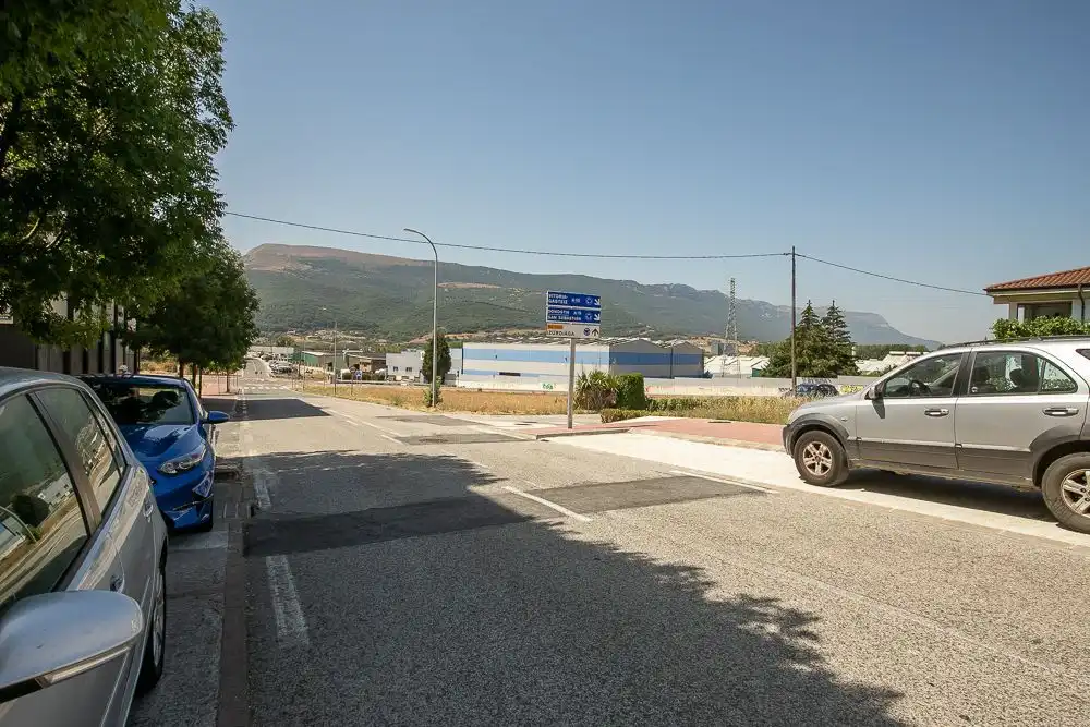 Vista exterior de Casa adosada en venta en Irurtzun con Aire acondicionado, Calefacción y Trastero