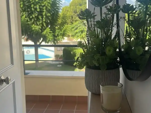 Balcony of Flat for rent in Torreblanca del Sol