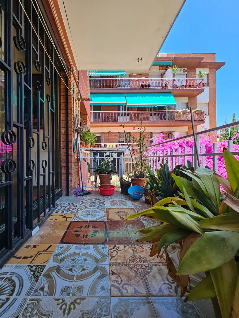 Balcony of Flat for sale in Barcelona  with Heating, Furnished and Balcony