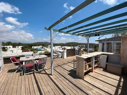 Terrace of Attic for sale in Santa Eulària des Riu  with Air Conditioner, Terrace and Swimming Pool